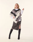 Anya Poncho Tejido de Punto