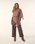 Avril Shawl en Tejido Plano Afelpado