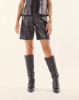 Nerea Short de Cuero